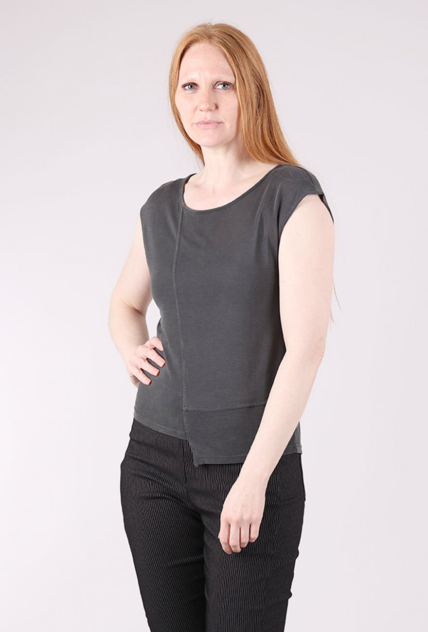 Lurdes Bergada Brooke Knit Top, Gray 